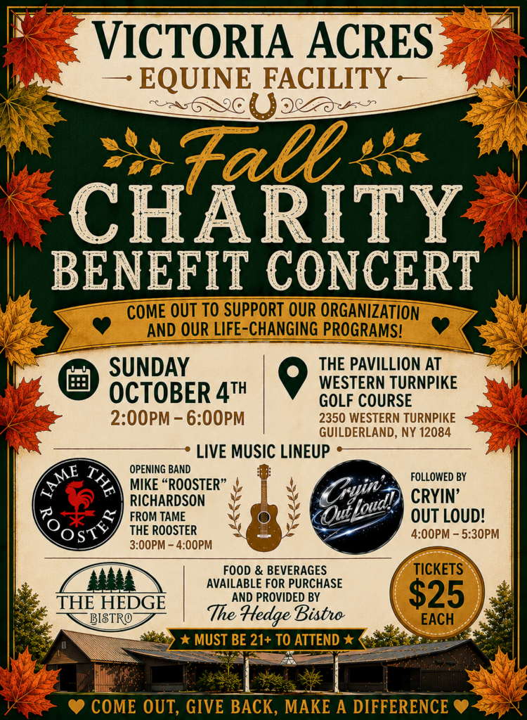 Fall 2026 Charity Benefit Concert Flyer